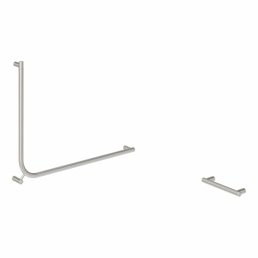 Aliro Accessible 90° Grab Rail – Stainless Steel – Set Accessible