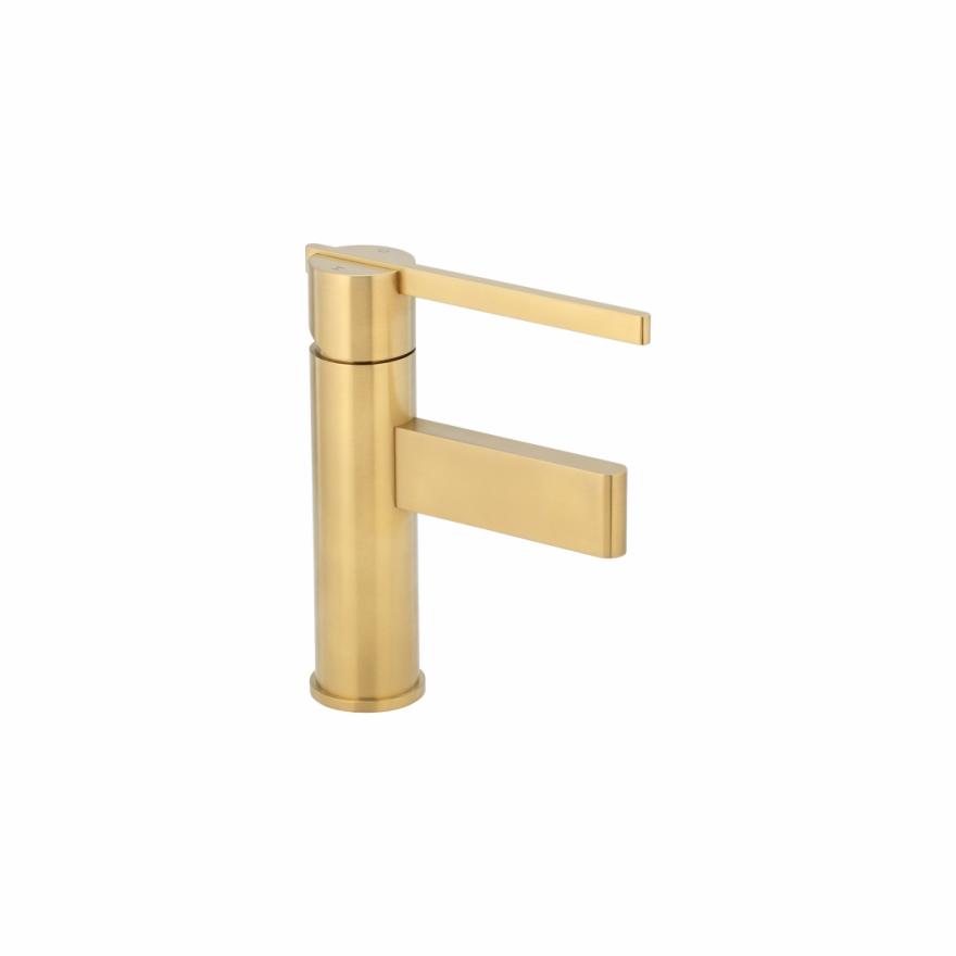 Aliro Accessible Basin Mixer – Brushed Brass Accessible Tapware