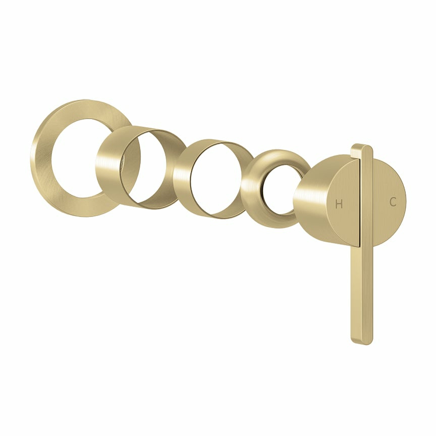 Aliro Accessible Handle Kit – Brushed Brass Accessible Tapware