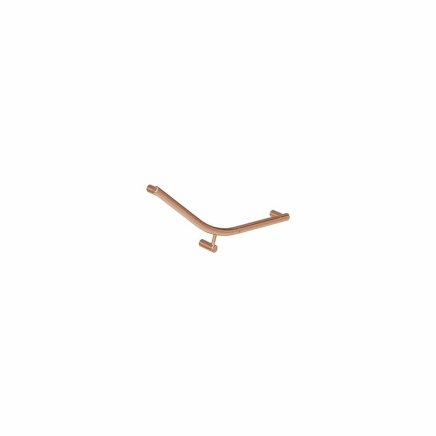 Aliro Ambulant 140° Grab Rail – Brushed Copper Ambulant Toilets