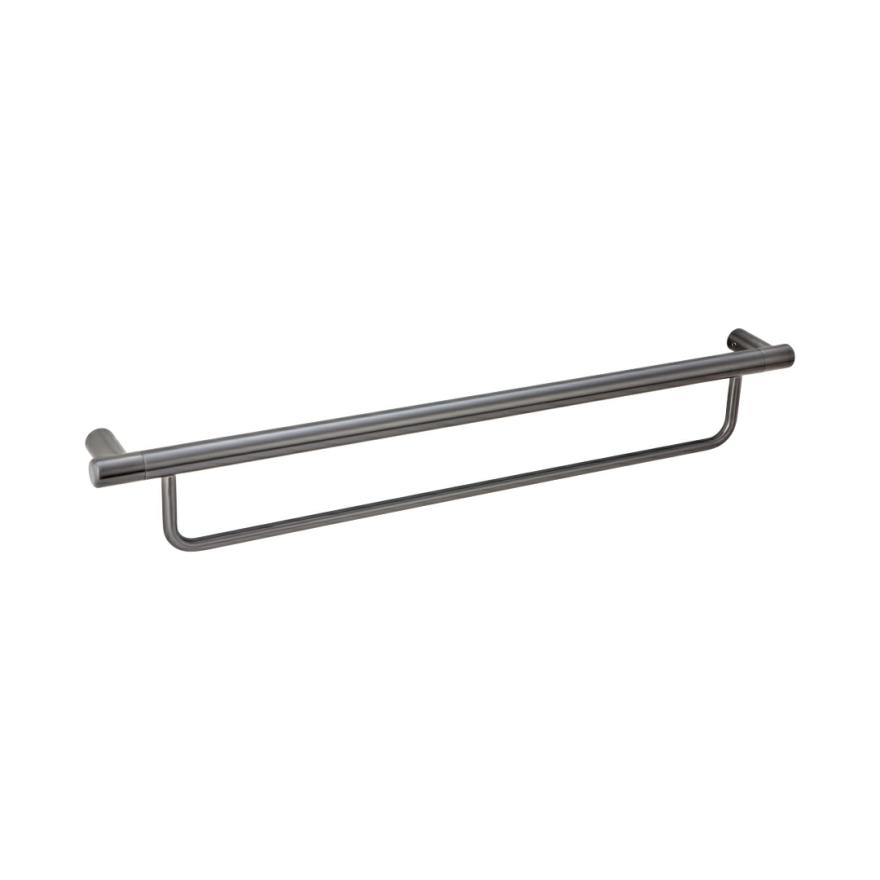 Aliro Towel Rail – Brushed Gunmetal Accessories