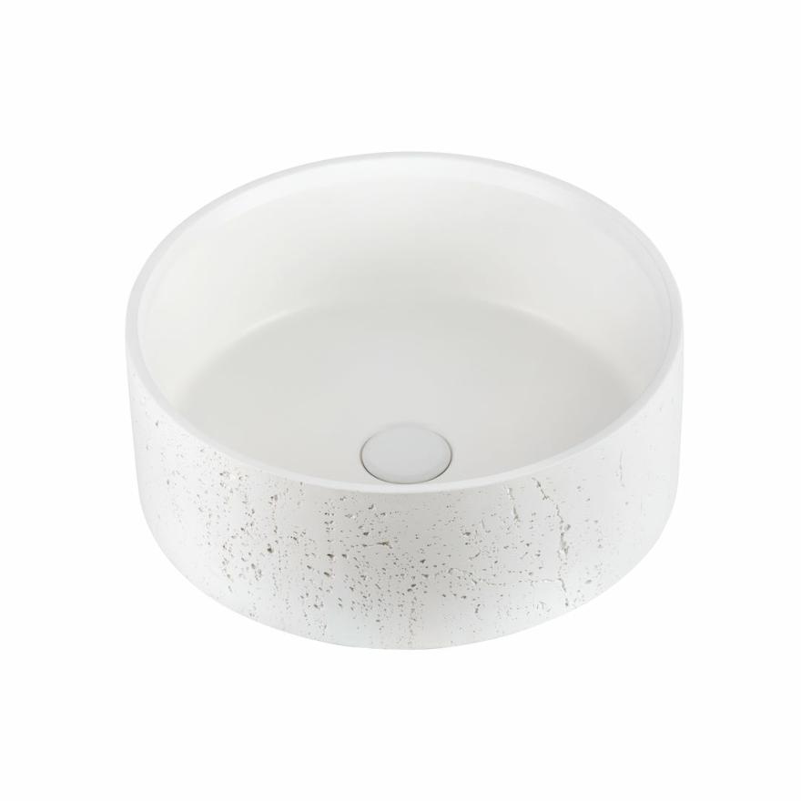 Atelis Concrete Basin – Matte White Basins