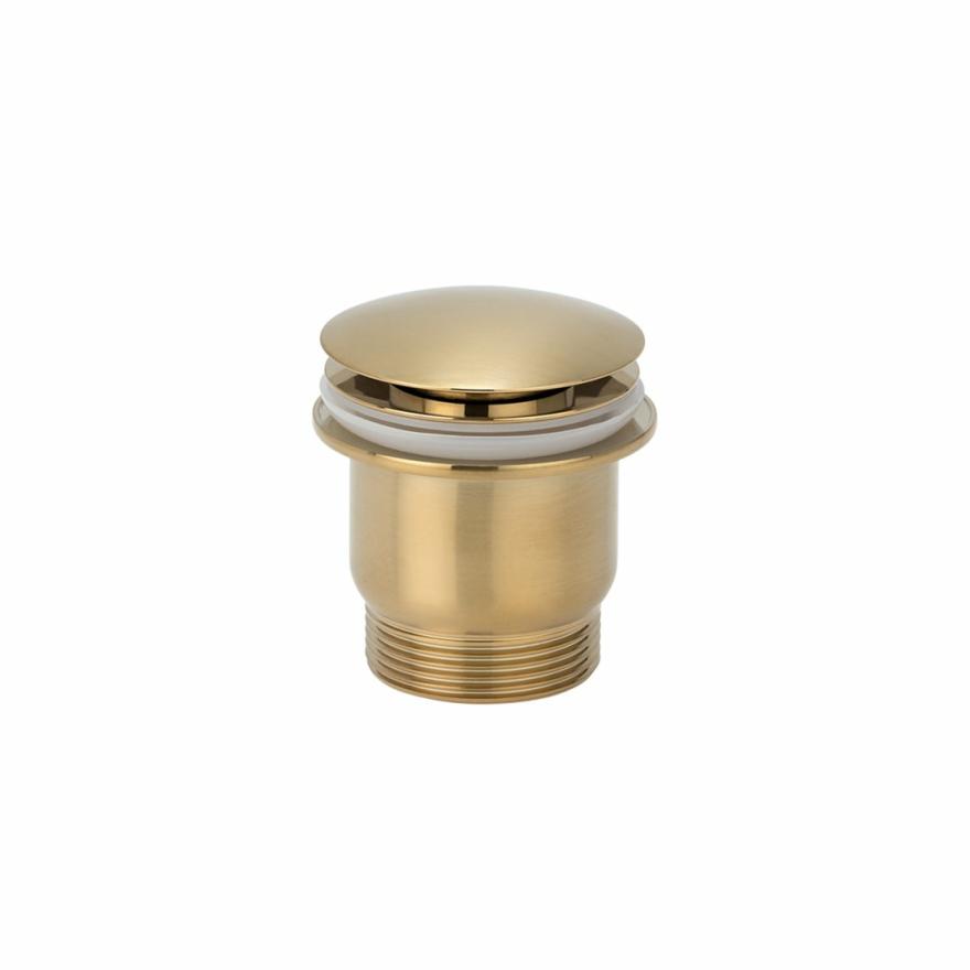 Avi Pop-Up Waste – Brushed Brass Basin Wastes