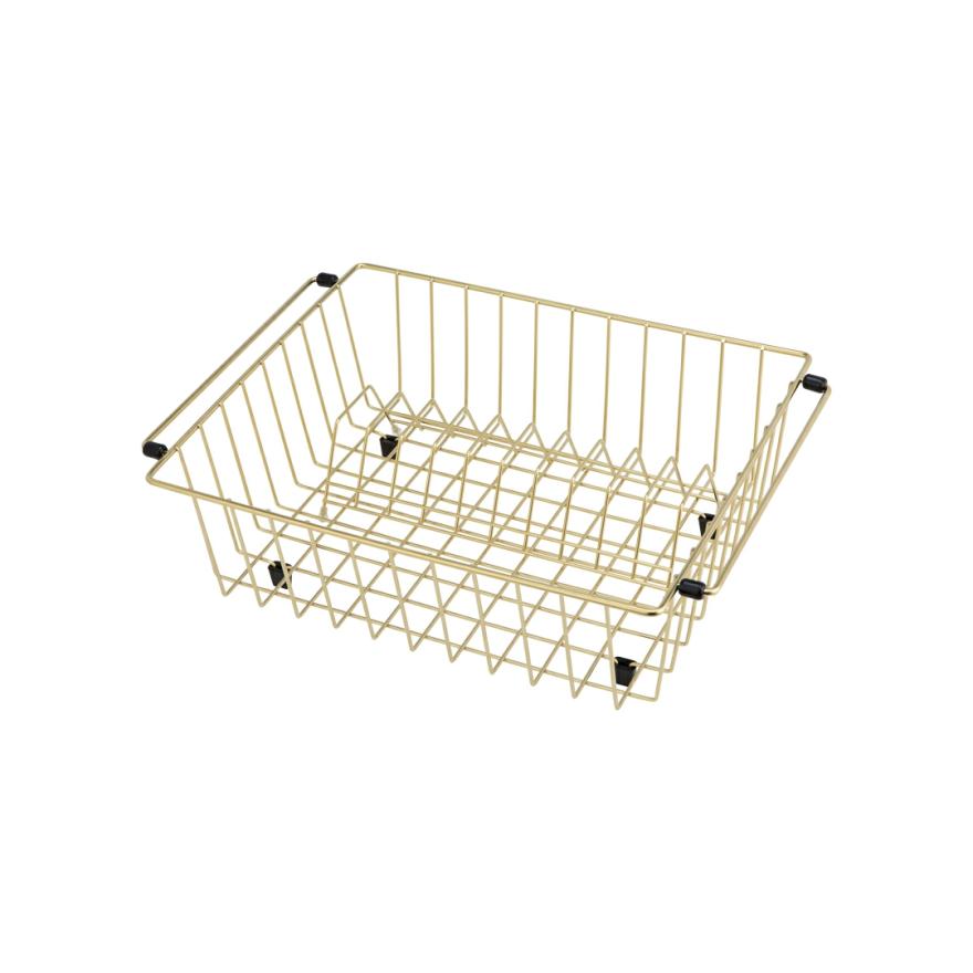 Bench Top Dish Rack – Essential Series – Brushed Brass Accessories