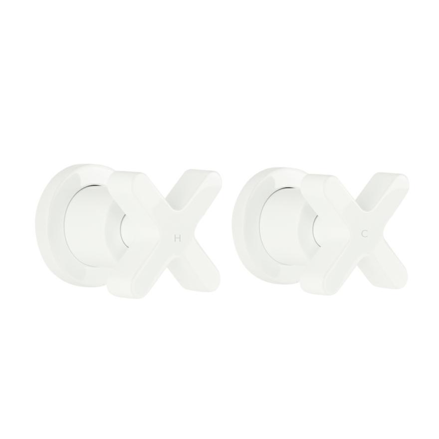 Cross – Assembly Taps – White Tapware