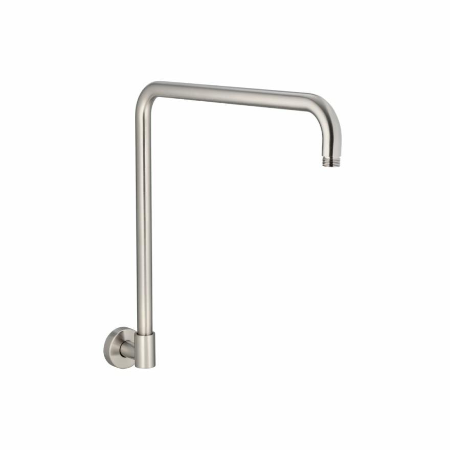 Eden Shower Arm – Brushed Nickel Shower Arms & Droppers