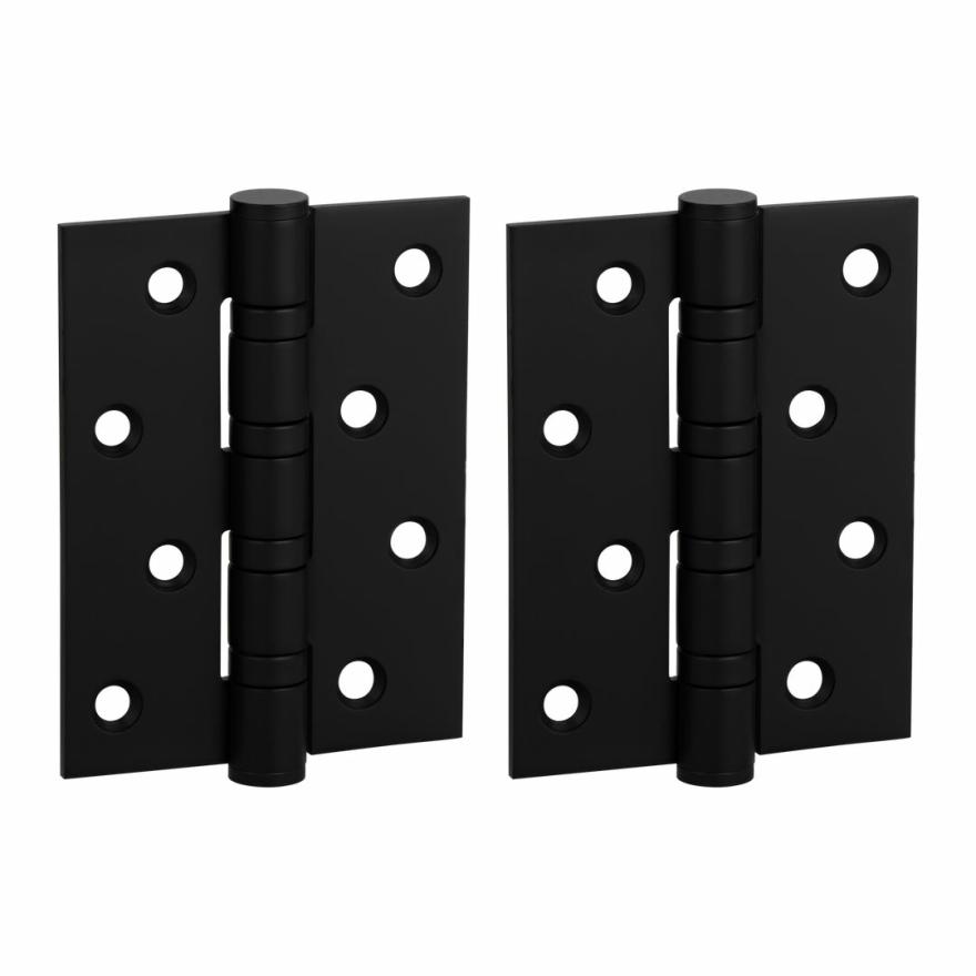 Ellis Butt Door Hinge Pair 100Mm – Matte Black Door Hardware