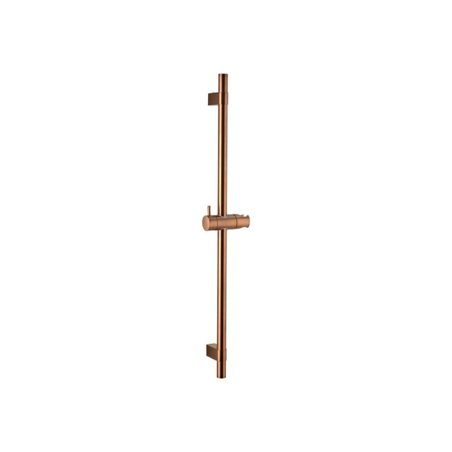 Elysian Adjustable Shower Rail – Brushed Copper Shower Rails