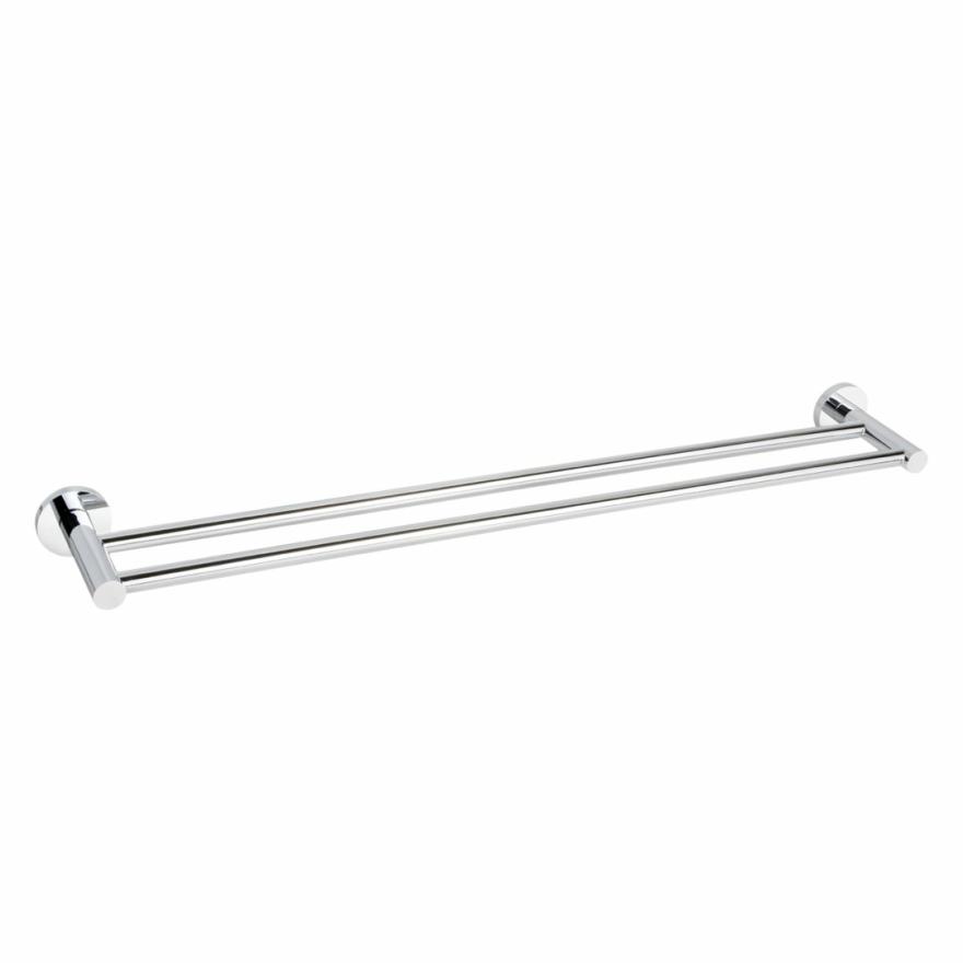 Elysian Double Towel Rail – Chrome Accessories