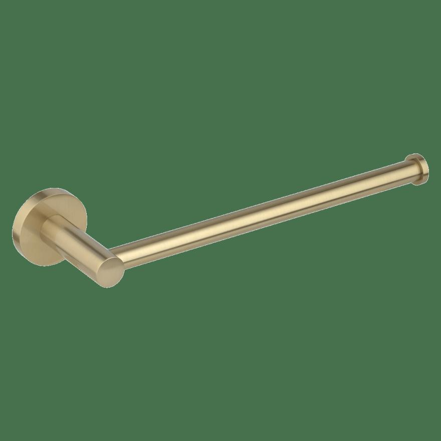 Elysian Hand Towel Holder – Brushed Brass Accessories