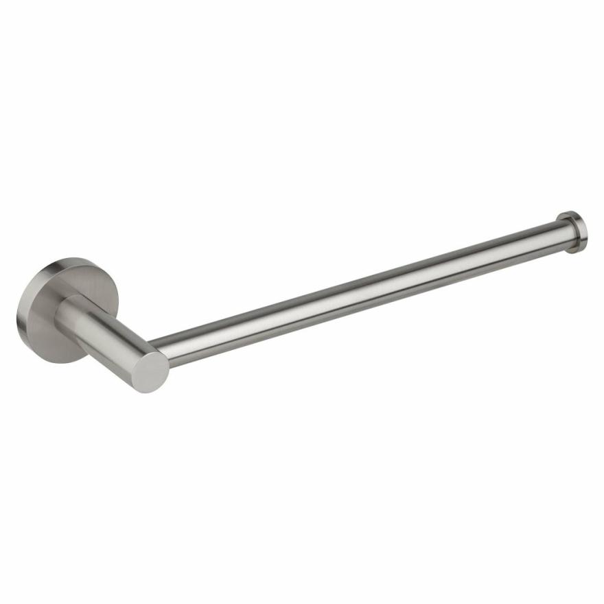 Elysian Hand Towel Holder – Brushed Nickel Accessories