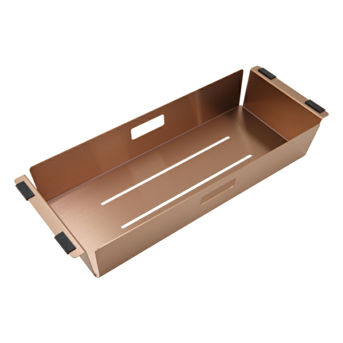 Felicity Kitchen Sink Colander Accessory – Brushed Copper Accessories