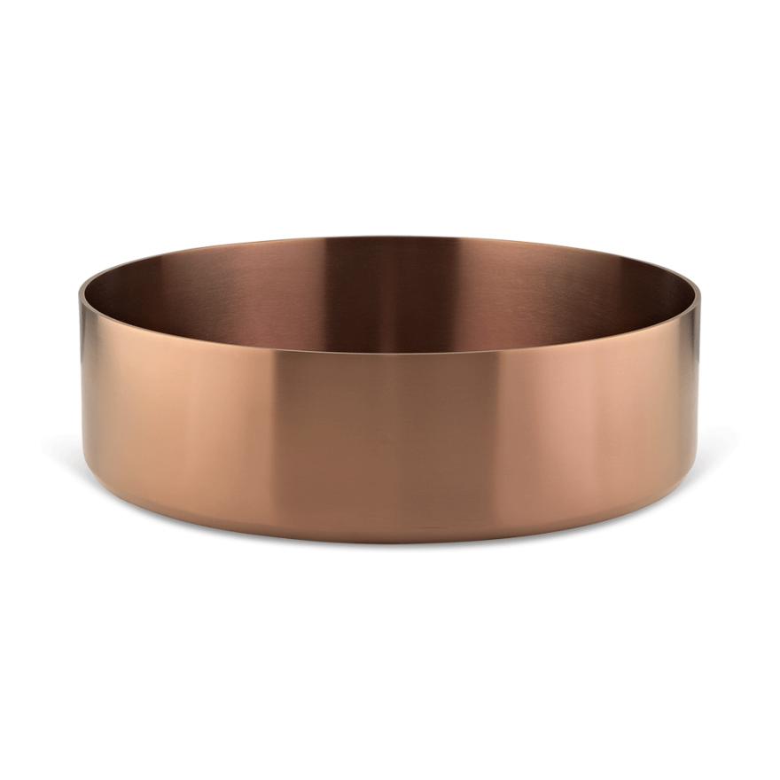 Harlow Round Basin Sink – Brushed Copper Basins