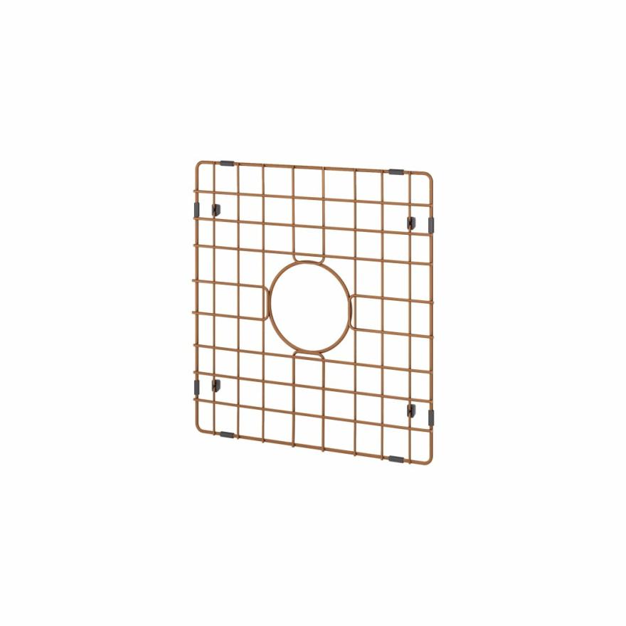 Hartley Double Sink Protector – Brushed Copper Accessories