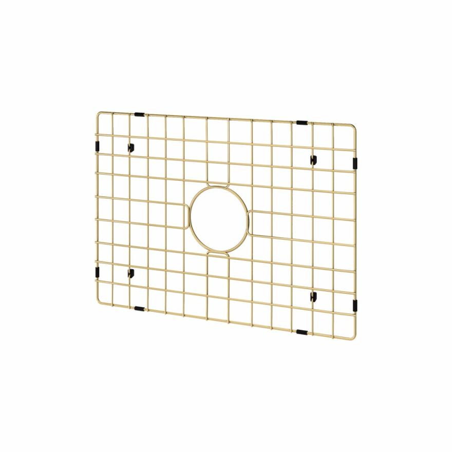 Hartley Small Single Sink Protector – Brushed Brass Accessories