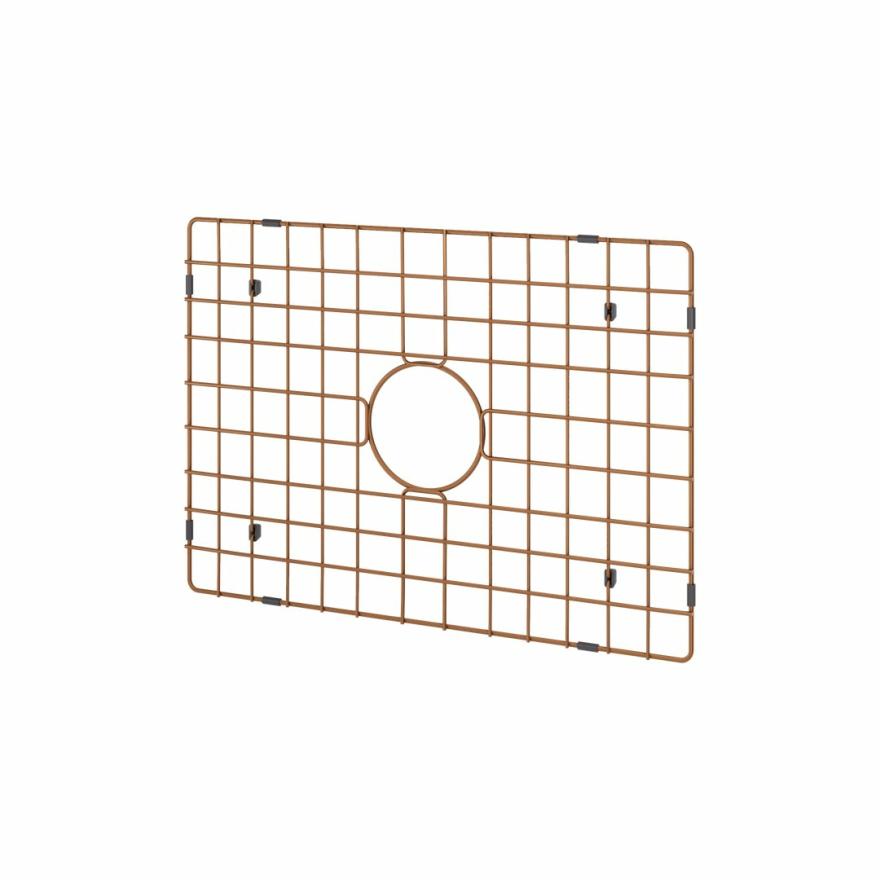 Hartley Small Single Sink Protector – Brushed Copper Accessories