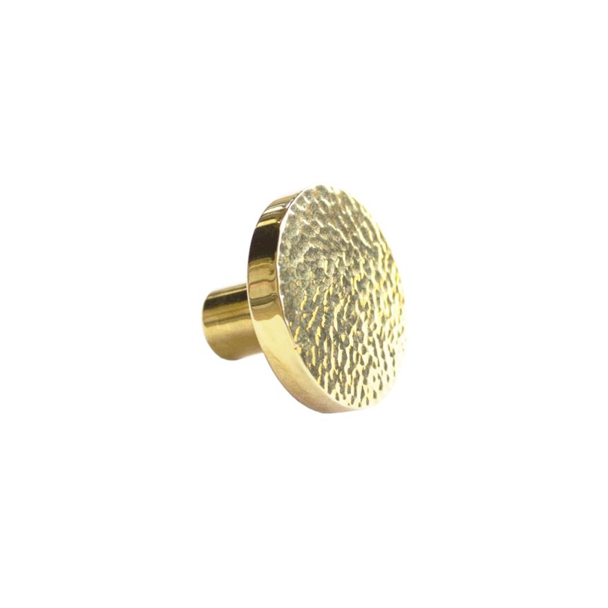 Havana Round Cabinetry Knob – Brushed Brass (Dn) Cabinetry Handles