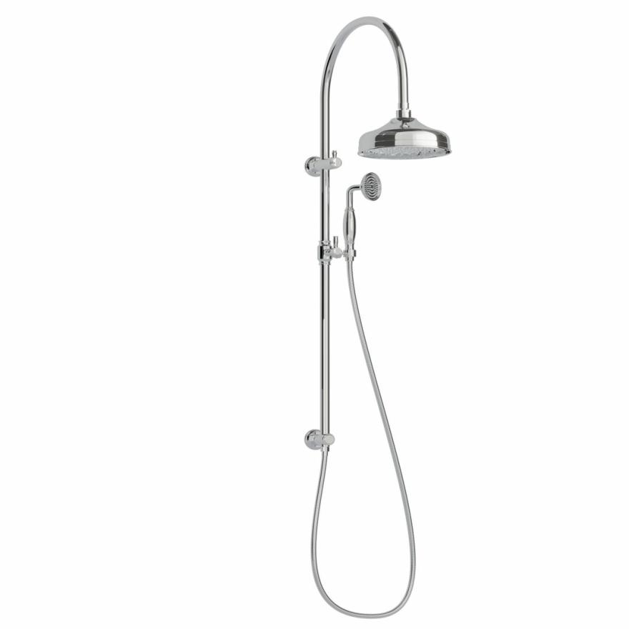 Kingsley Shower Rail Set – Chrome Shower Sets