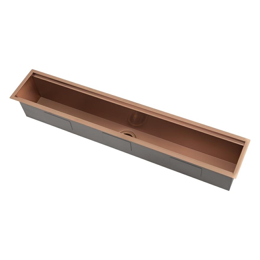 Kitchen Trough 1240Mm – Entertainer Series – Brushed Copper Accessories