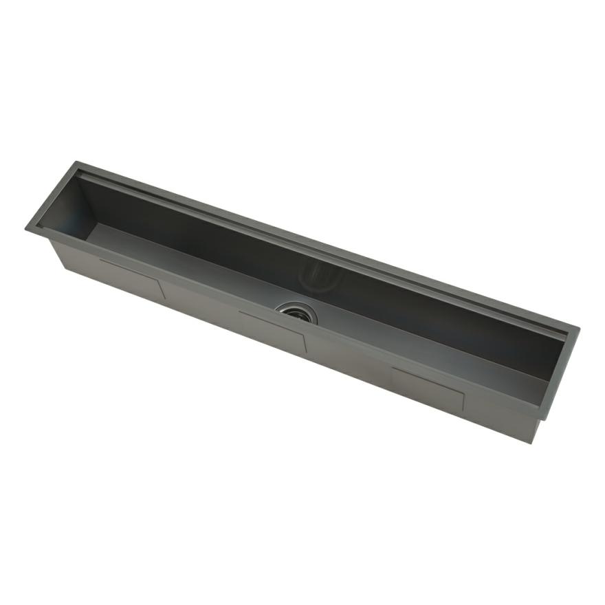 Kitchen Trough 1240Mm – Entertainer Series – Brushed Gunmetal Accessories