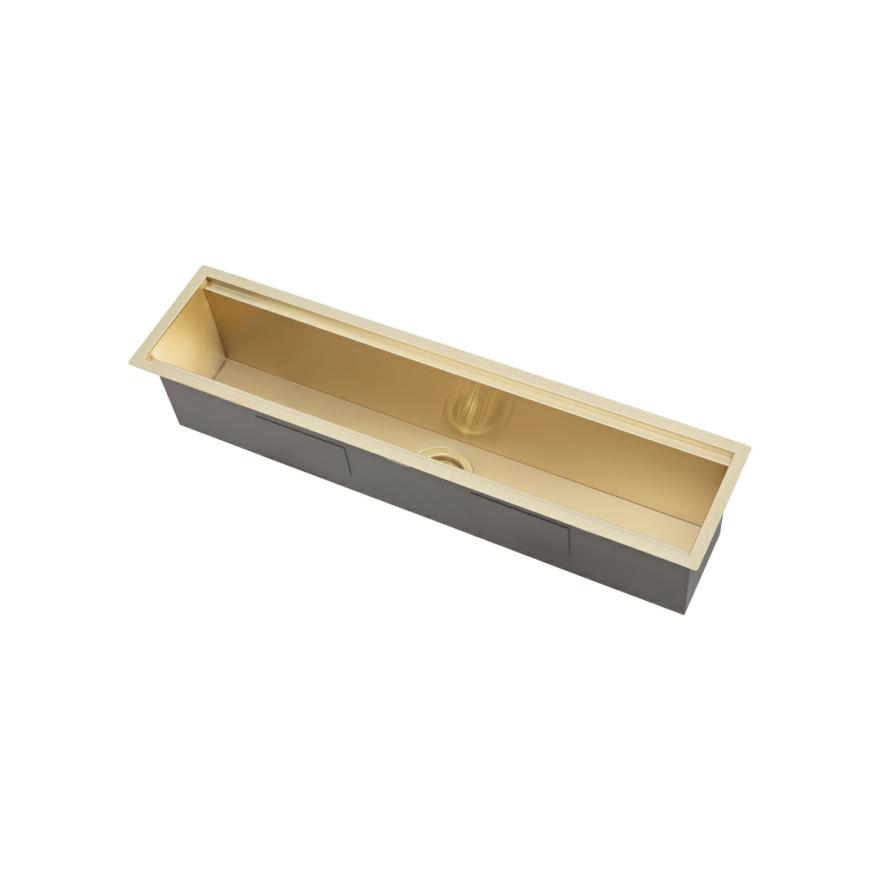 Kitchen Trough 940Mm – Entertainer Series – Brushed Brass Accessories