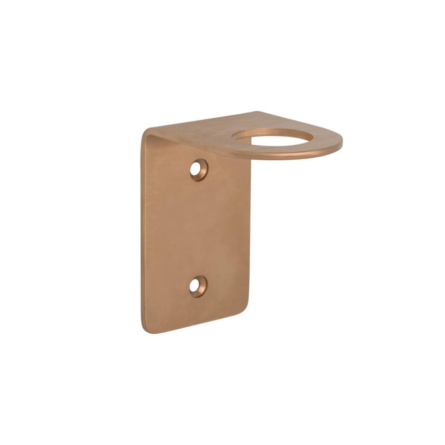 Lira Soap Bottle Holder – Brushed Copper Accessories