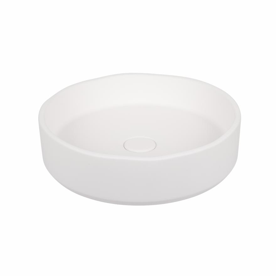 Melia Concrete Basin – Matte White Basins