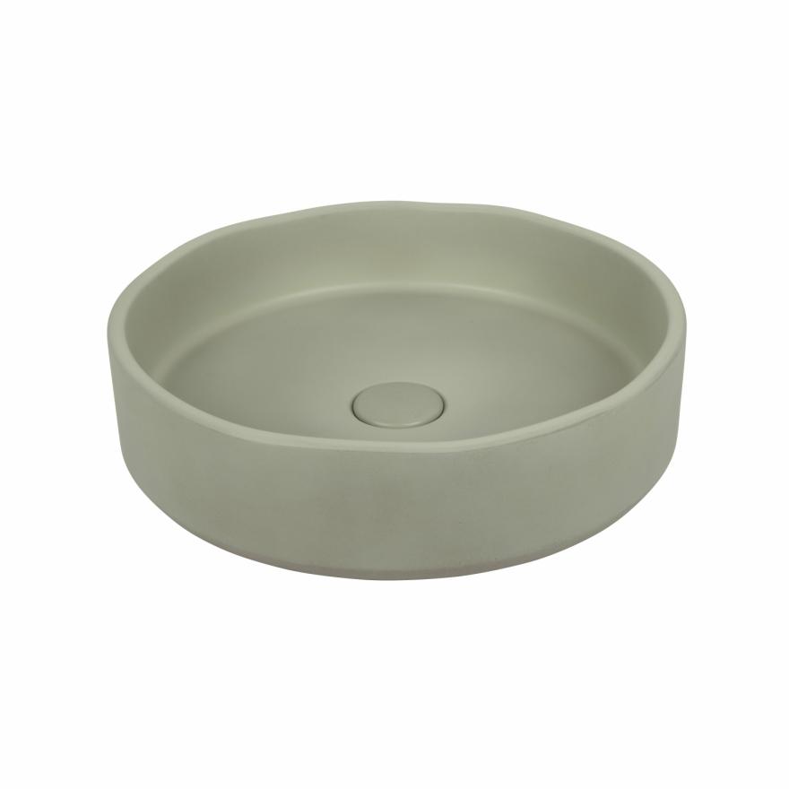 Melia Concrete Basin – Sage Green Basins