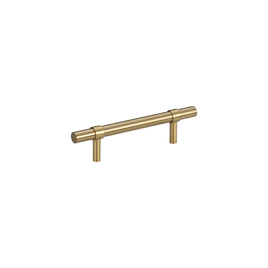 Modi Adjustable Cabinetry Pull 150Mm – Brushed Brass Cabinetry Handles