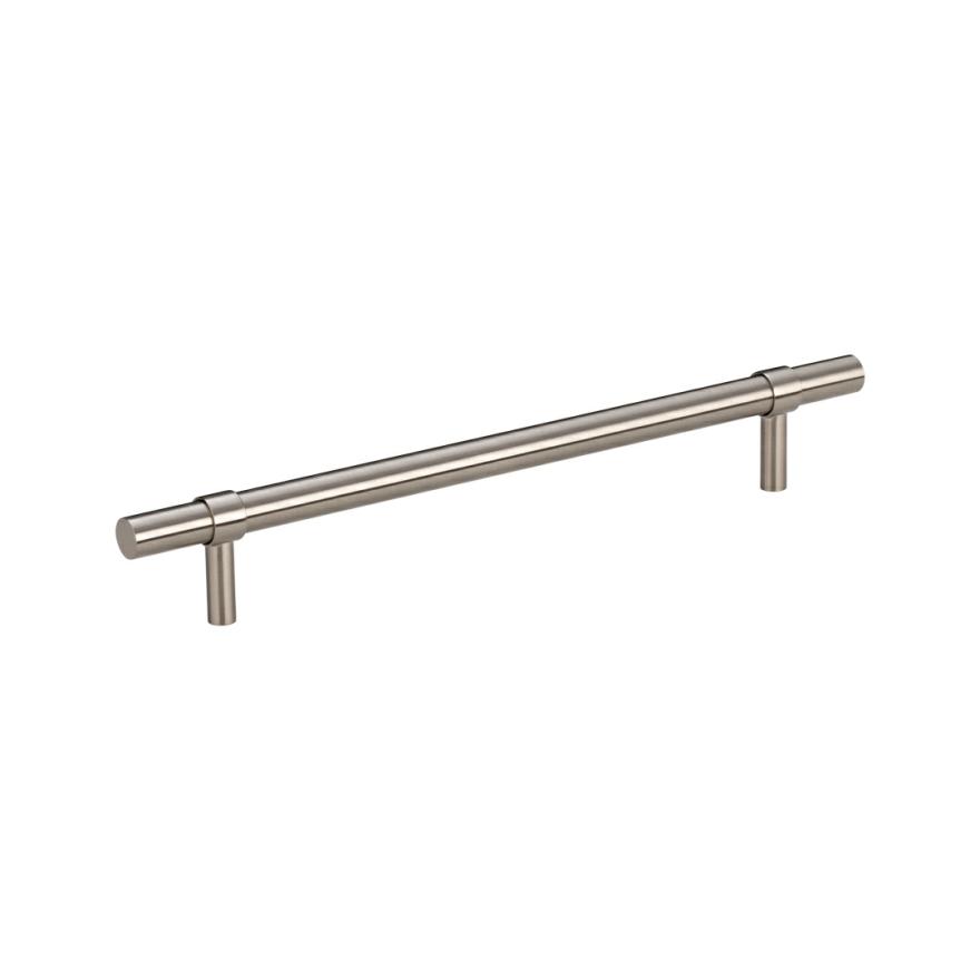 Modi Adjustable Cabinetry Pull 250Mm – Brushed Nickel Cabinetry Handles