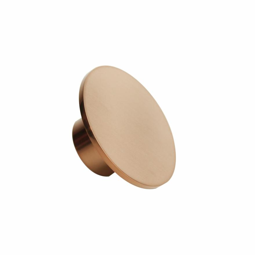 Myka Cabinetry Knob 60Mm – Brushed Copper Cabinetry Handles