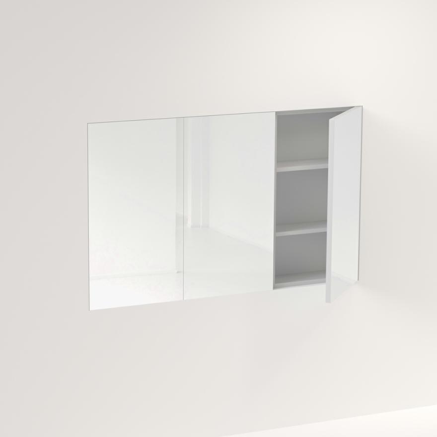 Myra 3-Door Mirror Cabinet Recessed – 1242Mm Mirror Cabinets