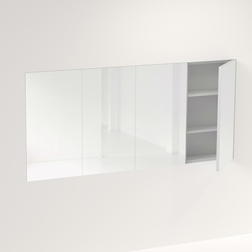 Myra 4-Door Mirror Cabinet Recessed – 1656Mm Mirror Cabinets