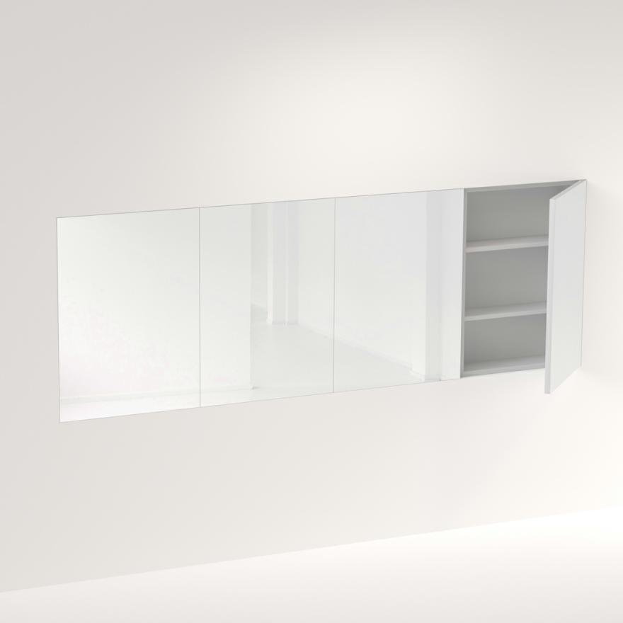 Myra 4-Door Mirror Cabinet Recessed – 2256Mm Mirror Cabinets