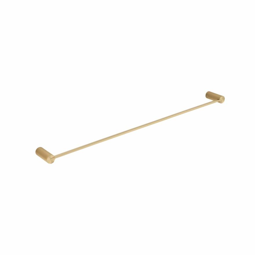 Namika Single Towel Rail – Brushed Brass Accessories