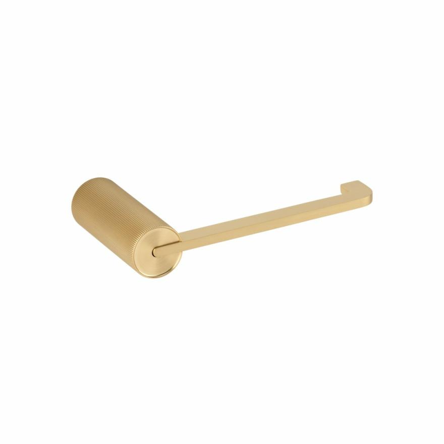 Namika Toilet Roll Holder – Brushed Brass Accessories