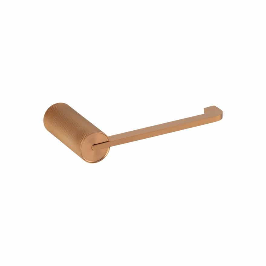 Namika Toilet Roll Holder – Brushed Copper Accessories