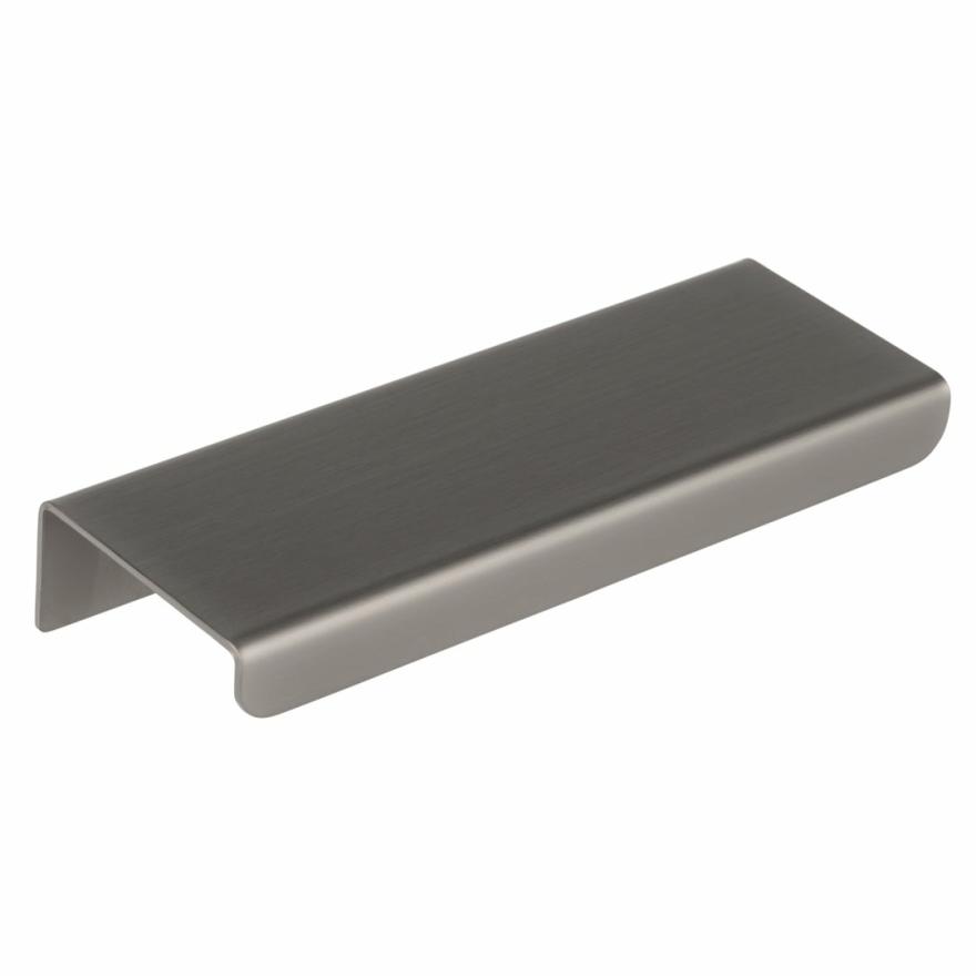 Rappana Cabinetry Pull Extended 100Mm – Brushed Gunmetal Cabinetry Handles