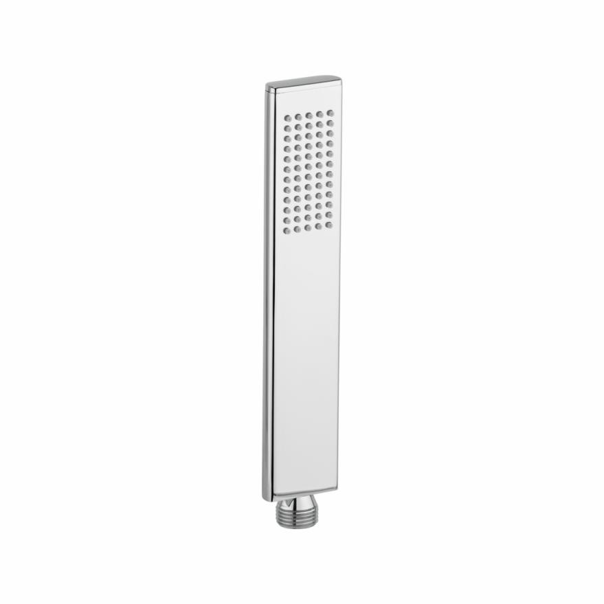 Rounded Rectangle Hand Shower – Chrome Handheld Showers