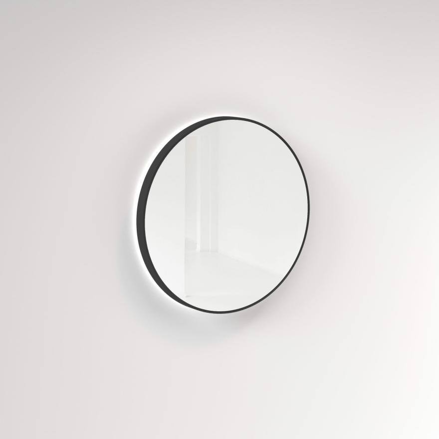 Saanti Handmade Double Trim Led Mirror 800Mm – Brushed Gunmetal Led Mirrors