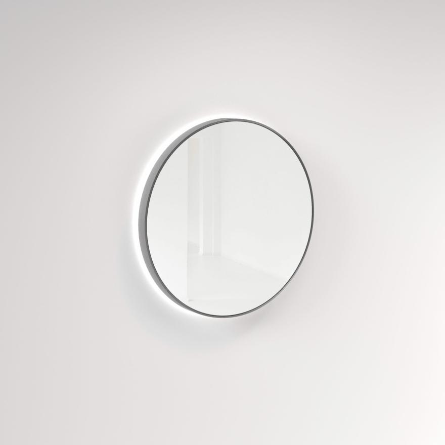 Saanti Handmade Double Trim Led Mirror 800Mm – Stainless Steel Led Mirrors