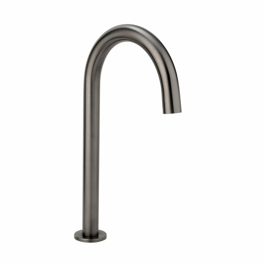 Sensor Gooseneck Hob Spout – Brushed Gunmetal Spouts And Bath Fillers