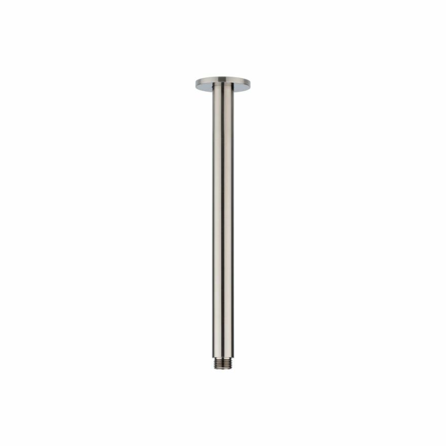 Shower Dropper Round 300Mm – Brushed Nickel Shower Arms & Droppers