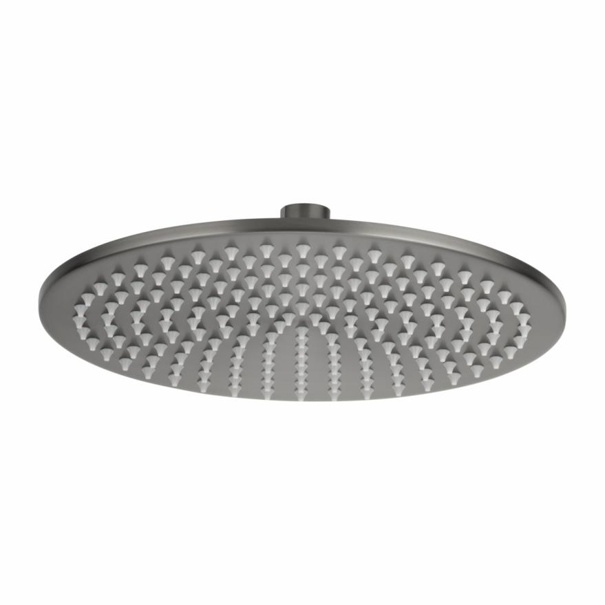 Shower Head Round 250Mm – Brushed Gunmetal Rain Showers