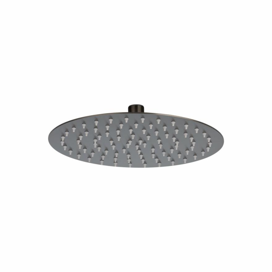 Sola Shower Head – Brushed Gunmetal Outdoor Showers