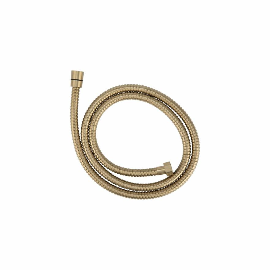 Sola Shower Hose 1500Mm – Brushed Brass Outdoor Showers