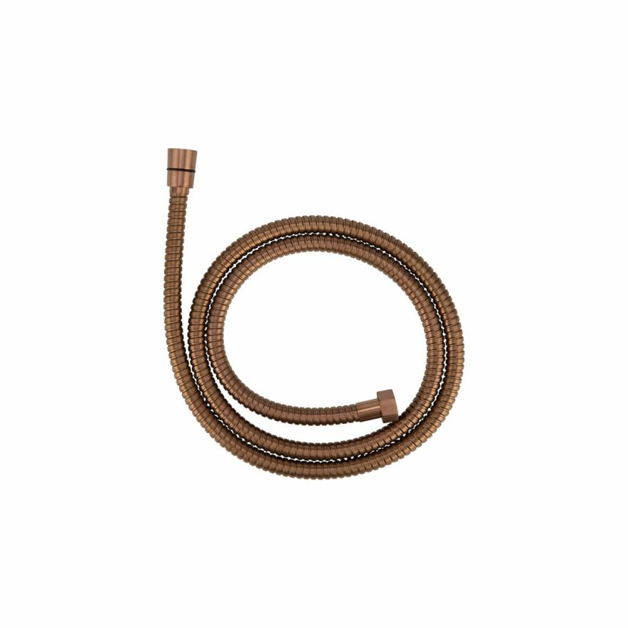 Sola Shower Hose 1500Mm – Brushed Copper Outdoor Showers