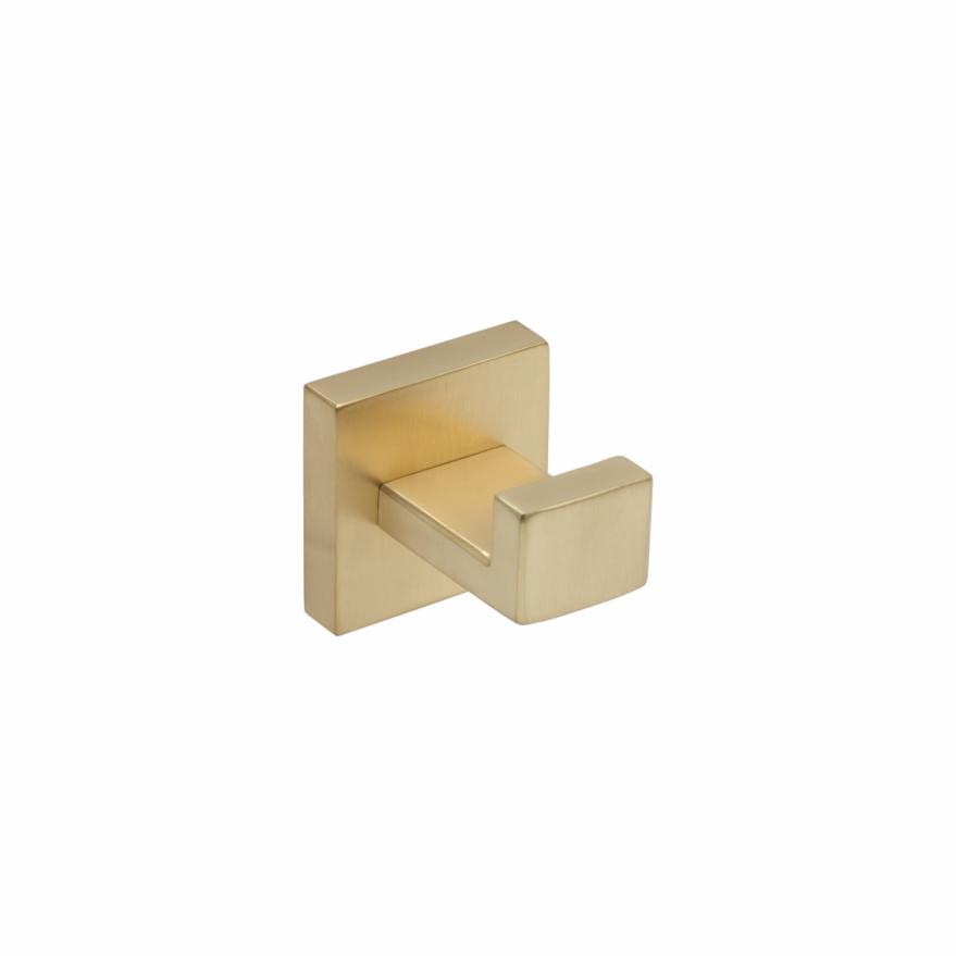 Vaada Robe Hook – Brushed Brass Accessories