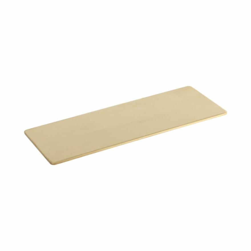 Vaada Shower Shelf 230Mm – Brushed Brass Accessories