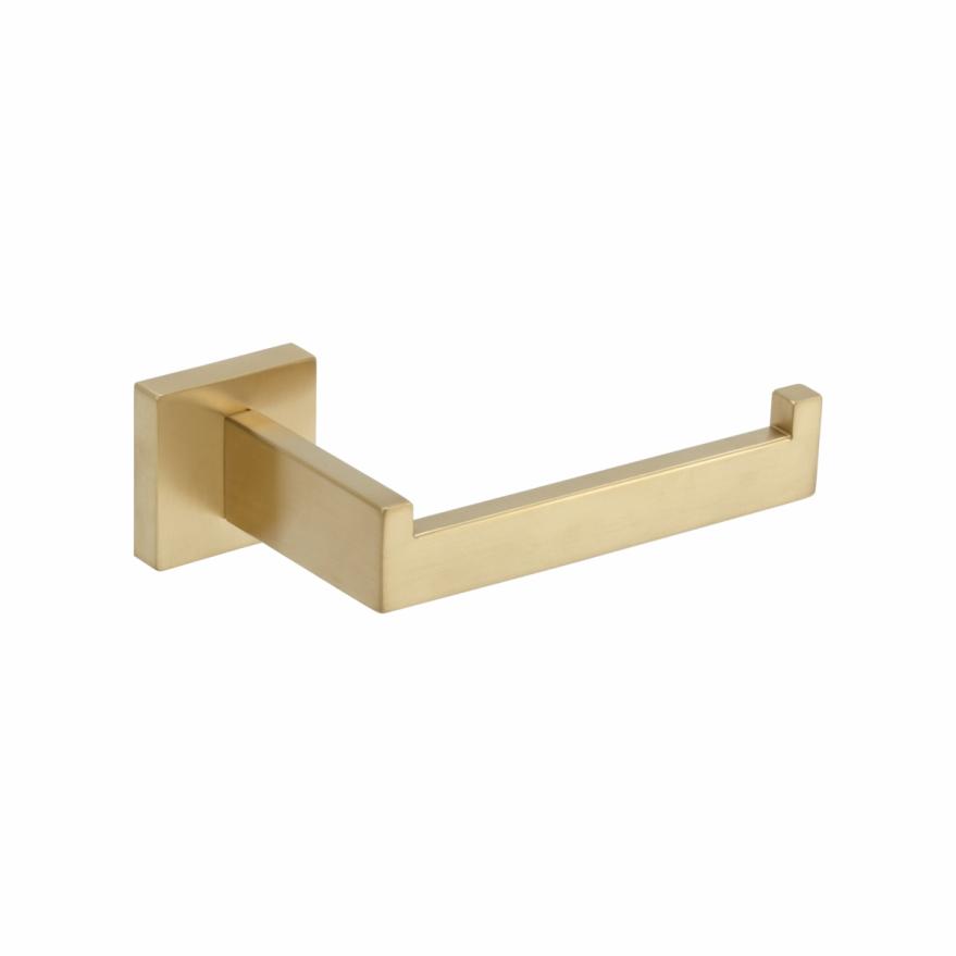 Vaada Toilet Roll Holder – Brushed Brass Accessories